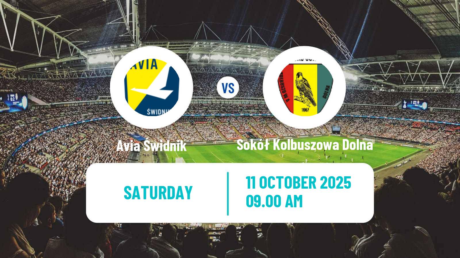 Football Polish Division 3 - Group IV Avia Świdnik - Sokół Kolbuszowa Dolna
