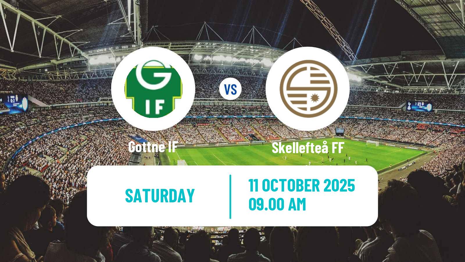 Football Swedish Division 2 - Norrland Gottne - Skellefteå FF