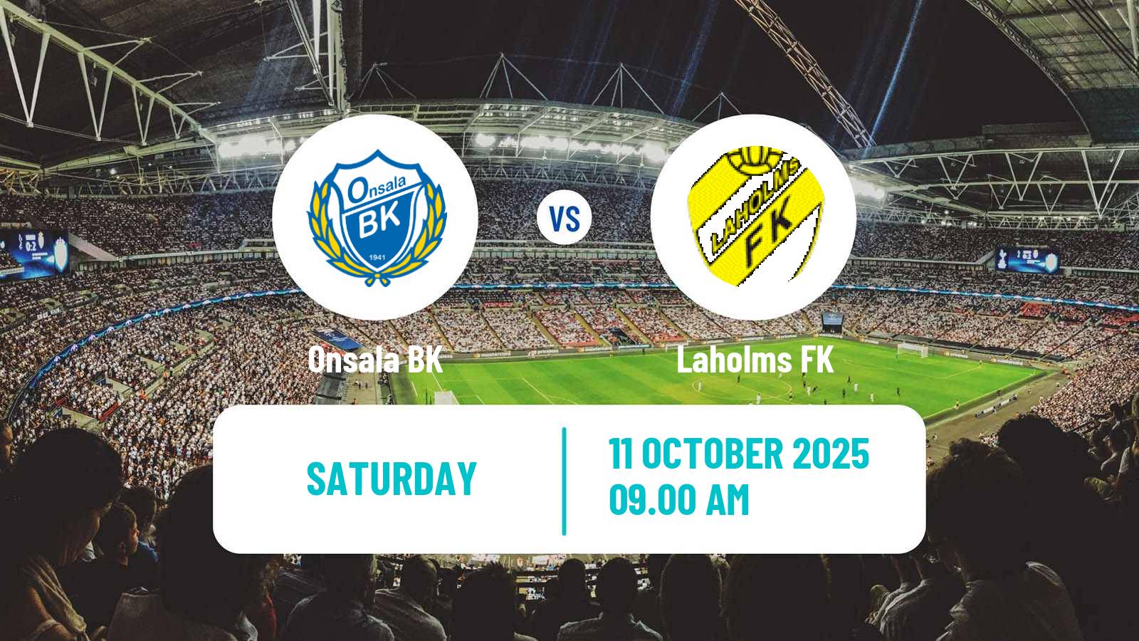 Football Swedish Division 2 - Västra Götaland Onsala - Laholms