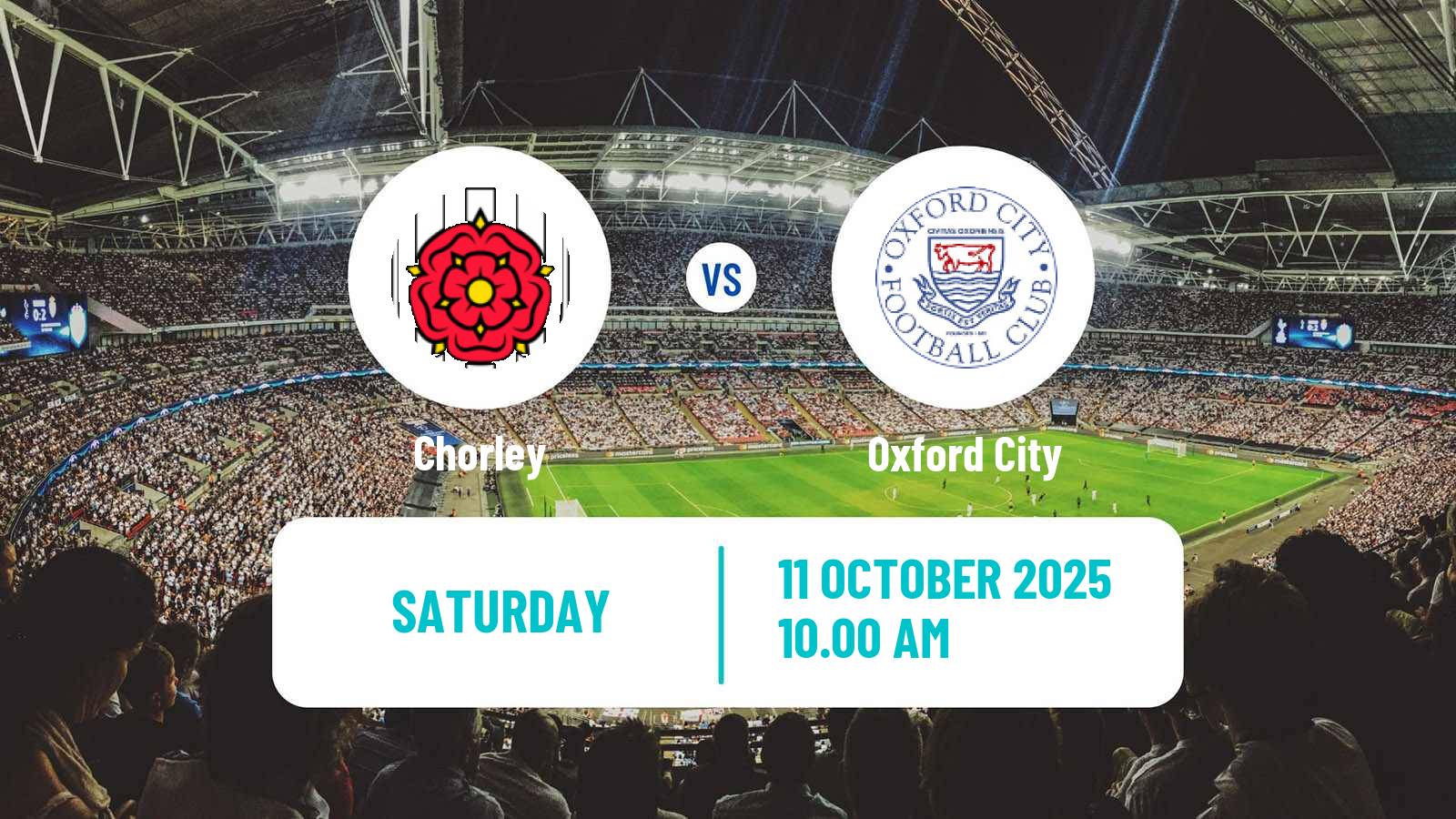 Football English National League North Chorley - Oxford City