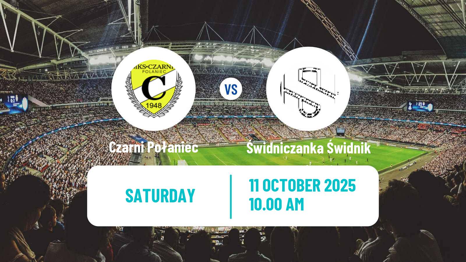 Football Polish Division 3 - Group IV Czarni Połaniec - Świdniczanka Świdnik