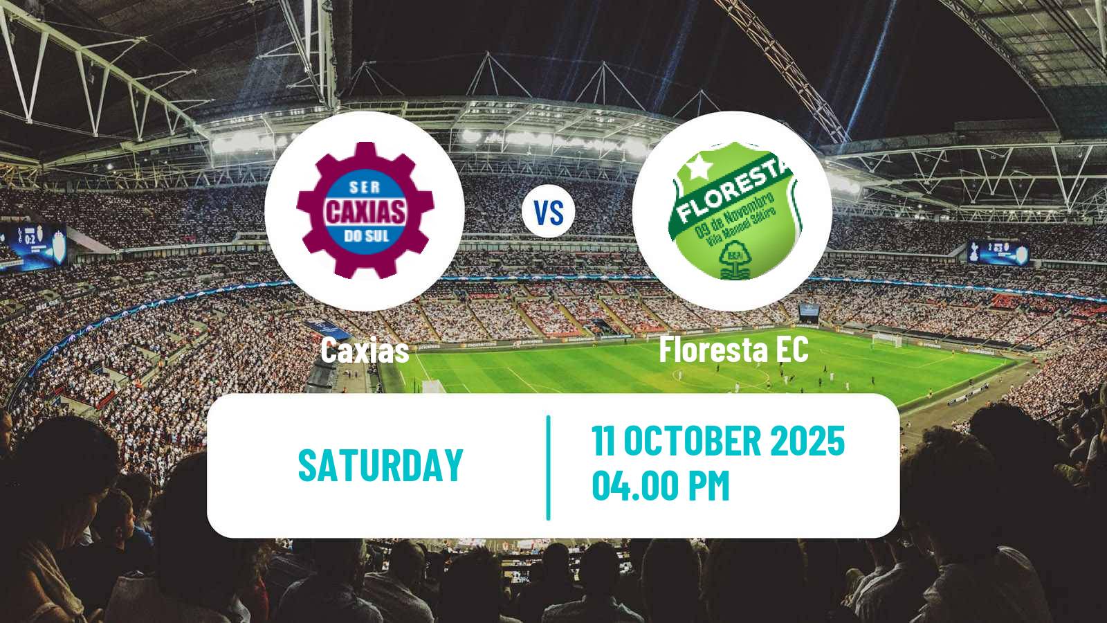 Football Brazilian Serie C Caxias - Floresta