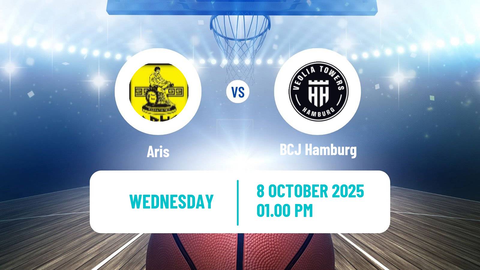 Basketball Eurocup Aris - BCJ Hamburg