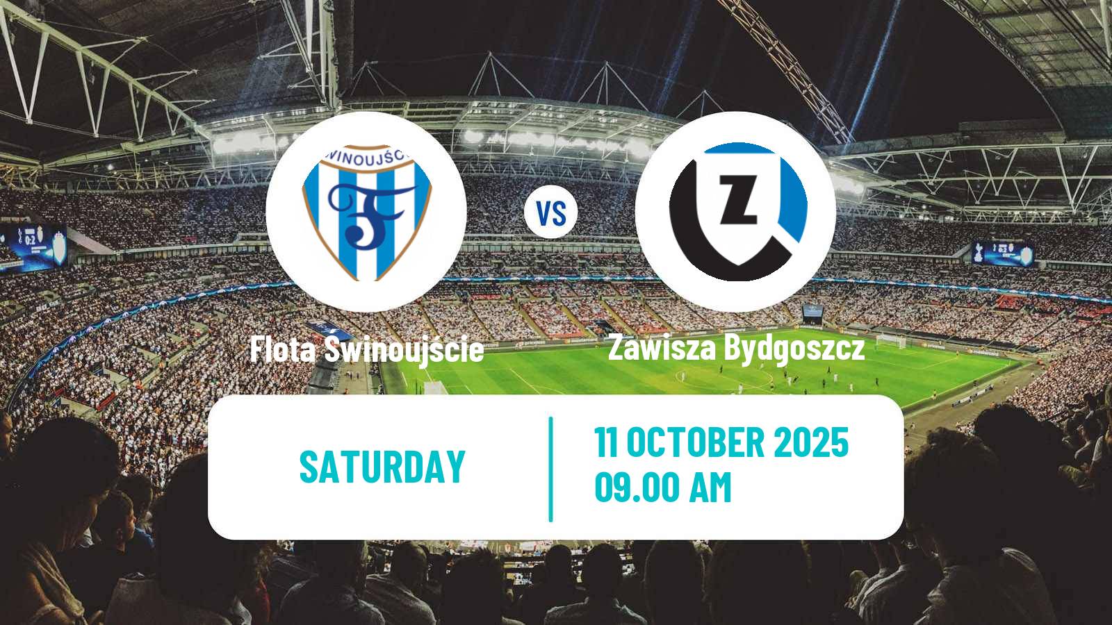 Football Polish Division 3 - Group II Flota Świnoujście - Zawisza Bydgoszcz