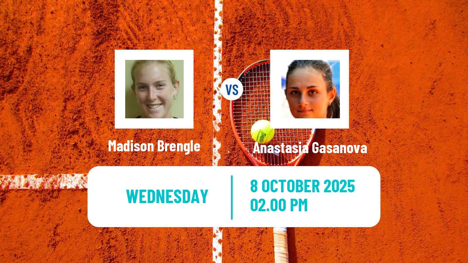 Tennis ITF W100 Edmond Ok Women Madison Brengle - Anastasia Gasanova