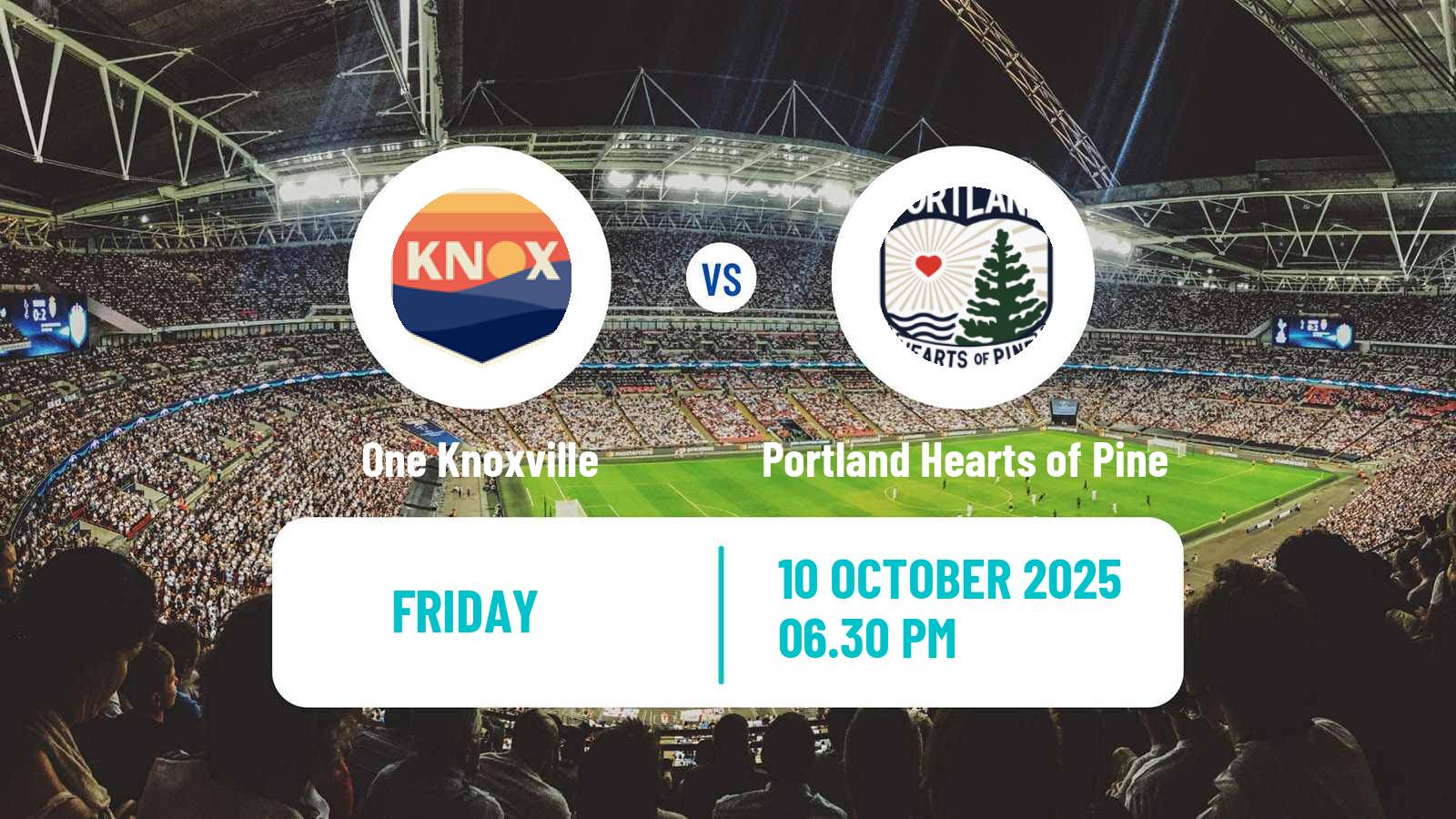 Football USL League One One Knoxville - Portland Hearts of Pine