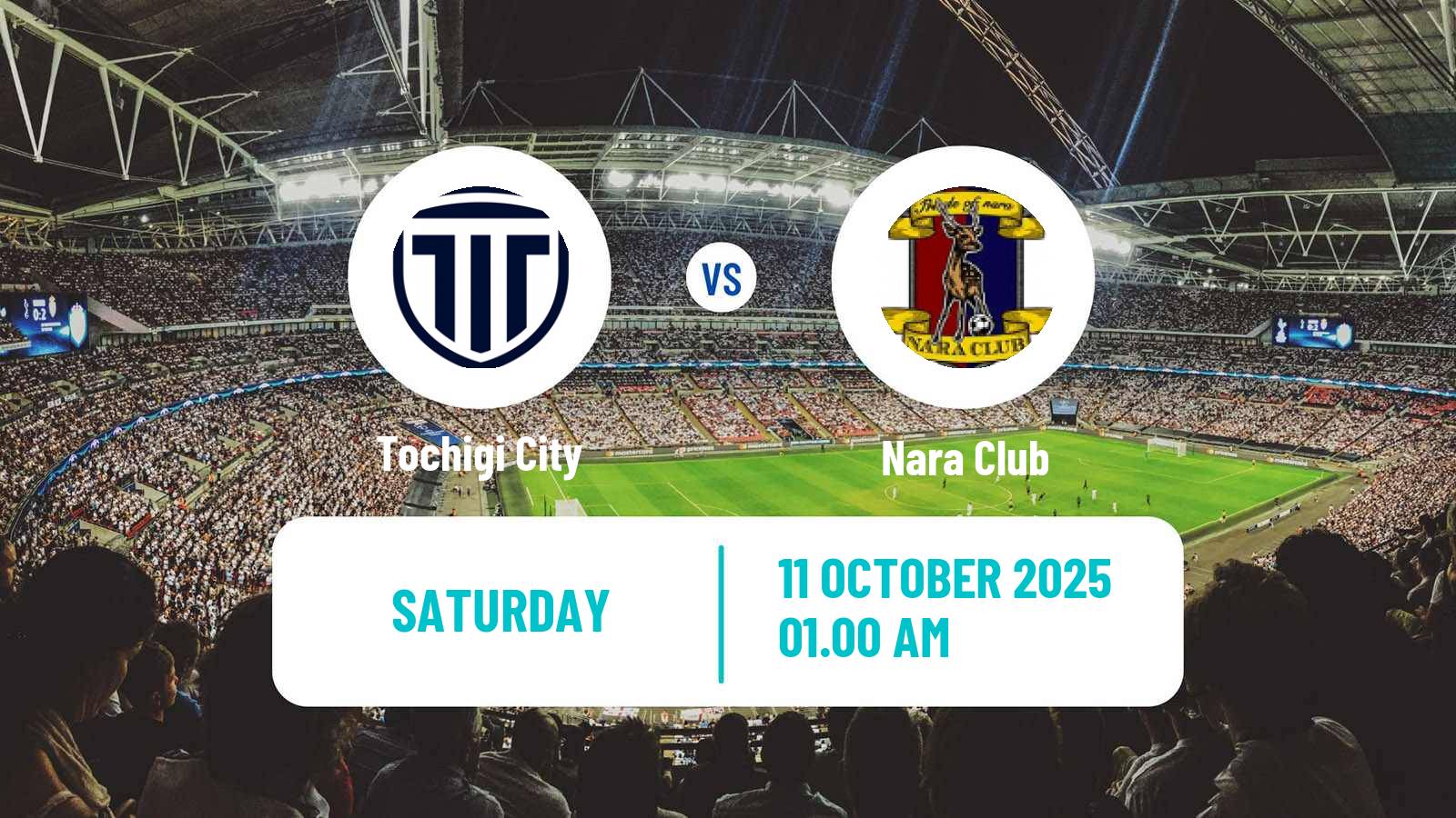 Football Japan J3 League Tochigi City - Nara Club