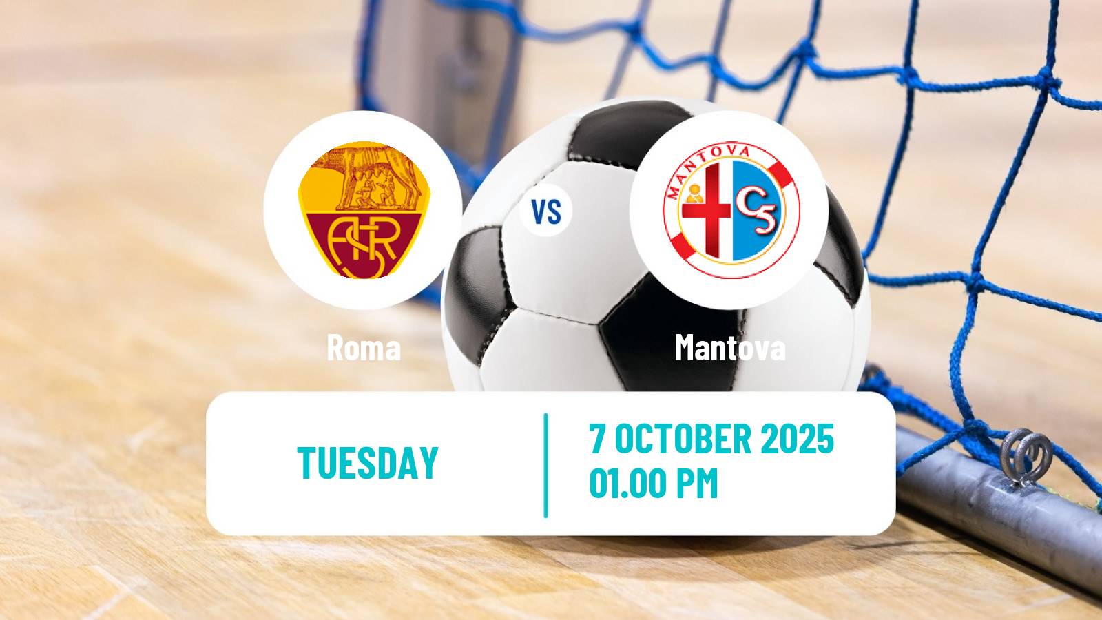 Futsal Italian Serie A Futsal Roma - Mantova
