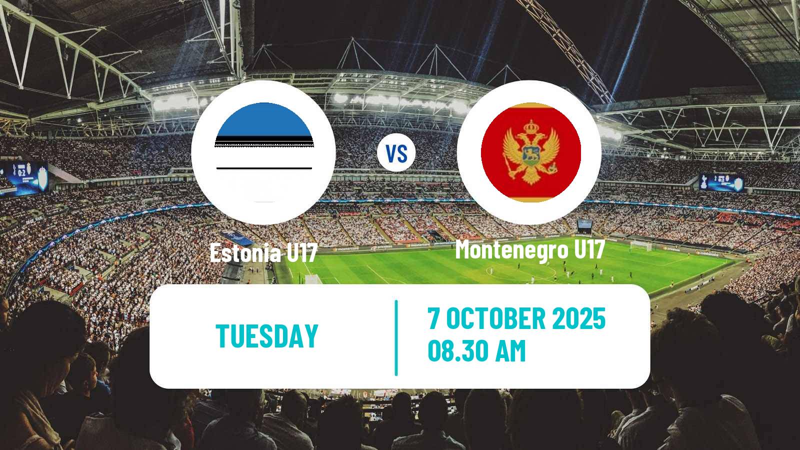 Football UEFA Euro U17 Estonia U17 - Montenegro U17