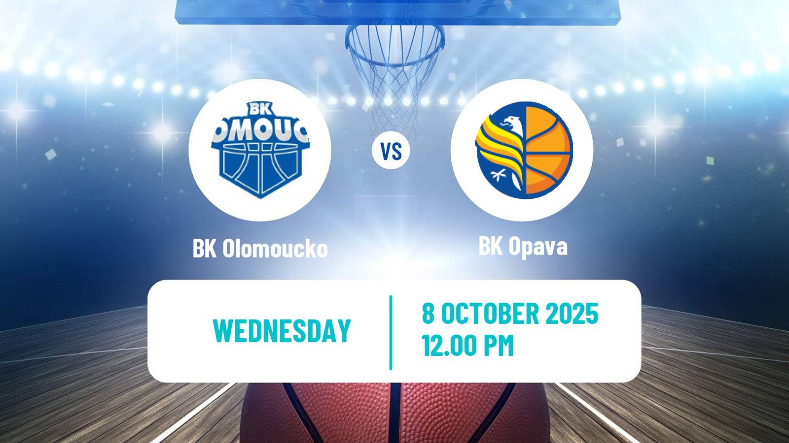 Basketball Czech NBL Olomoucko - Opava