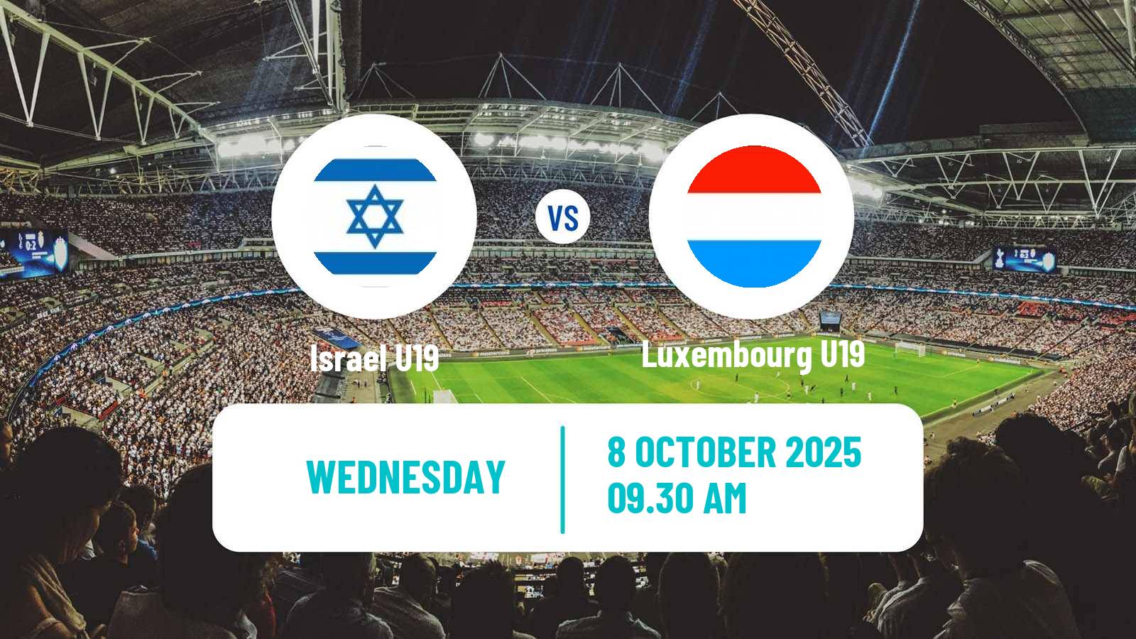 Football UEFA Euro U19 Israel U19 - Luxembourg U19