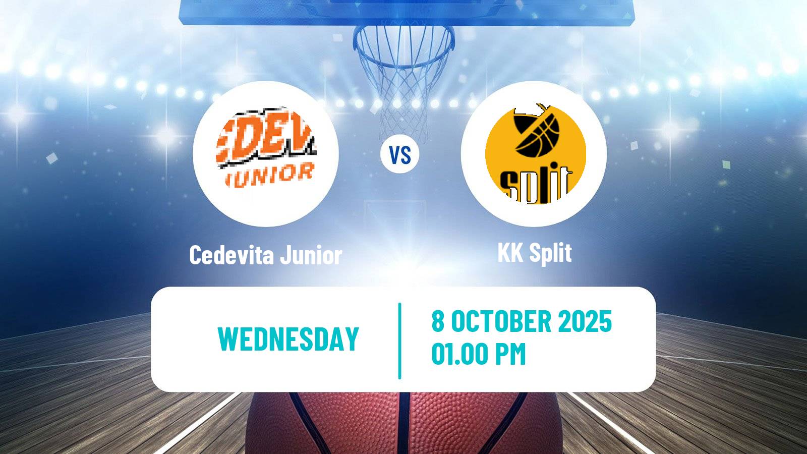 Basketball Croatian Premijer Liga Basketball Cedevita Junior - KK Split