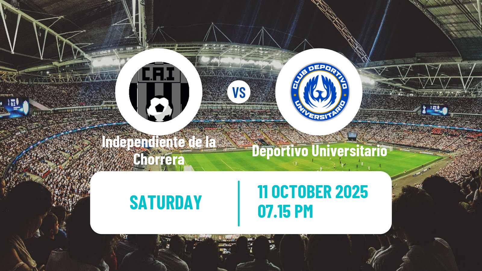 Football Liga Panamena de Futbol Independiente de la Chorrera - Deportivo Universitario