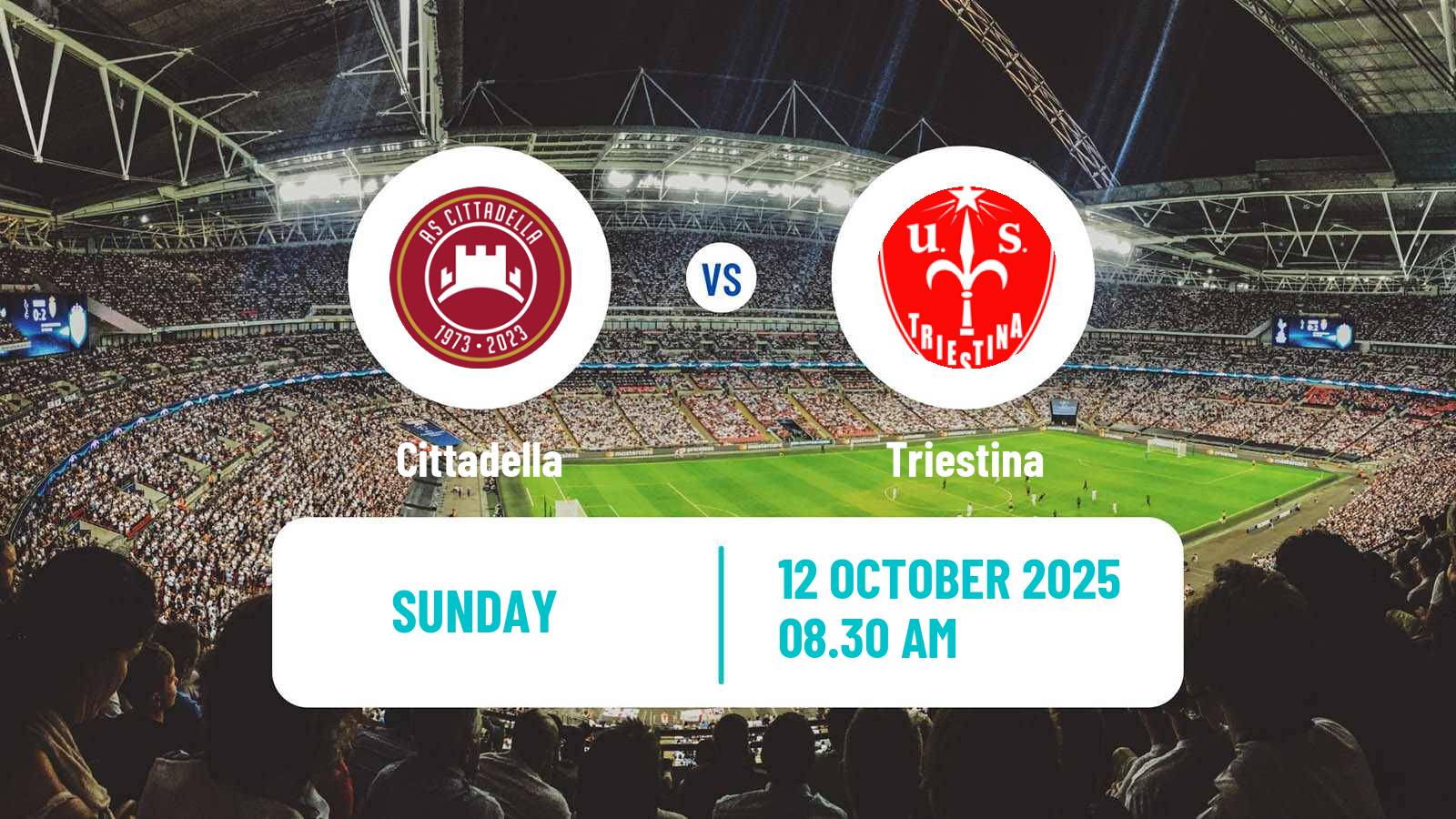 Football Italian Serie C Group A Cittadella - Triestina