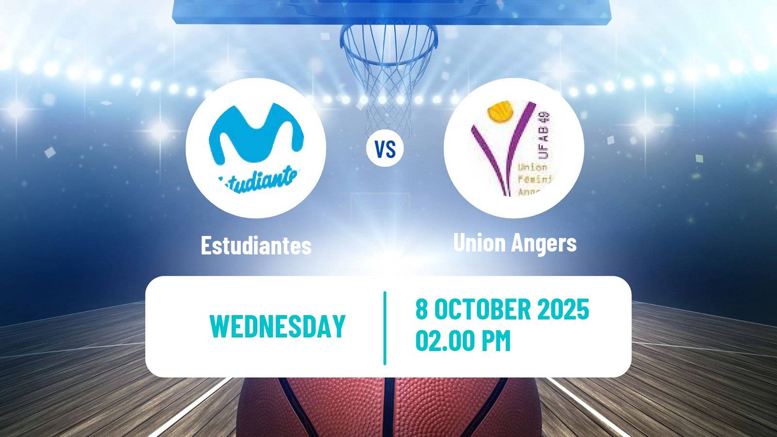 Basketball Eurocup Women Estudiantes - Union Angers