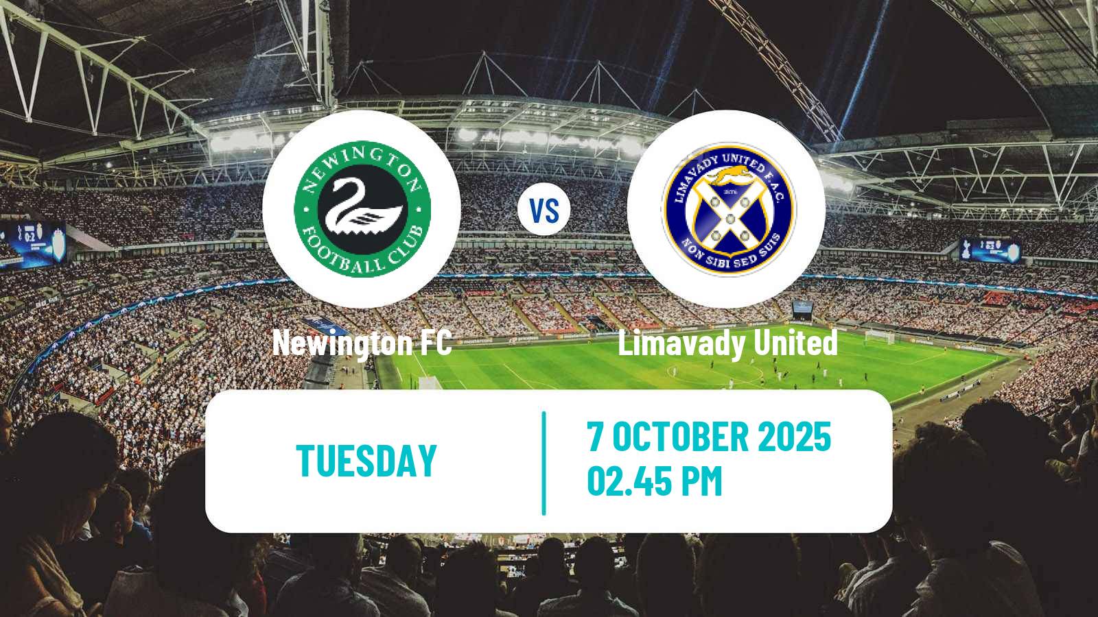 Football Northern Irish League Cup Newington - Limavady United