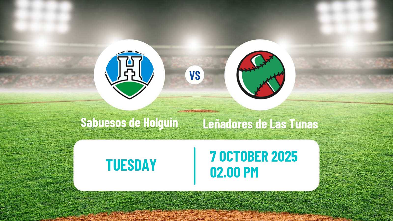 Baseball Cuba Serie Nacional Baseball Sabuesos de Holguín - Leñadores de Las Tunas