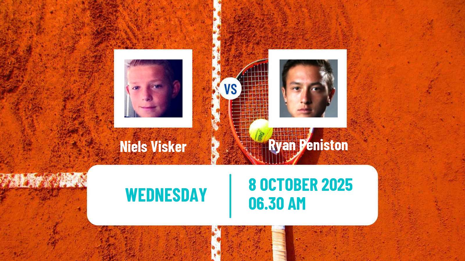 Tennis Hersonissos 5 Challenger Men Niels Visker - Ryan Peniston