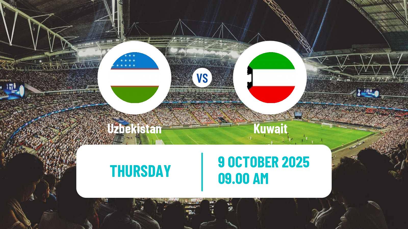 Football Friendly Uzbekistan - Kuwait