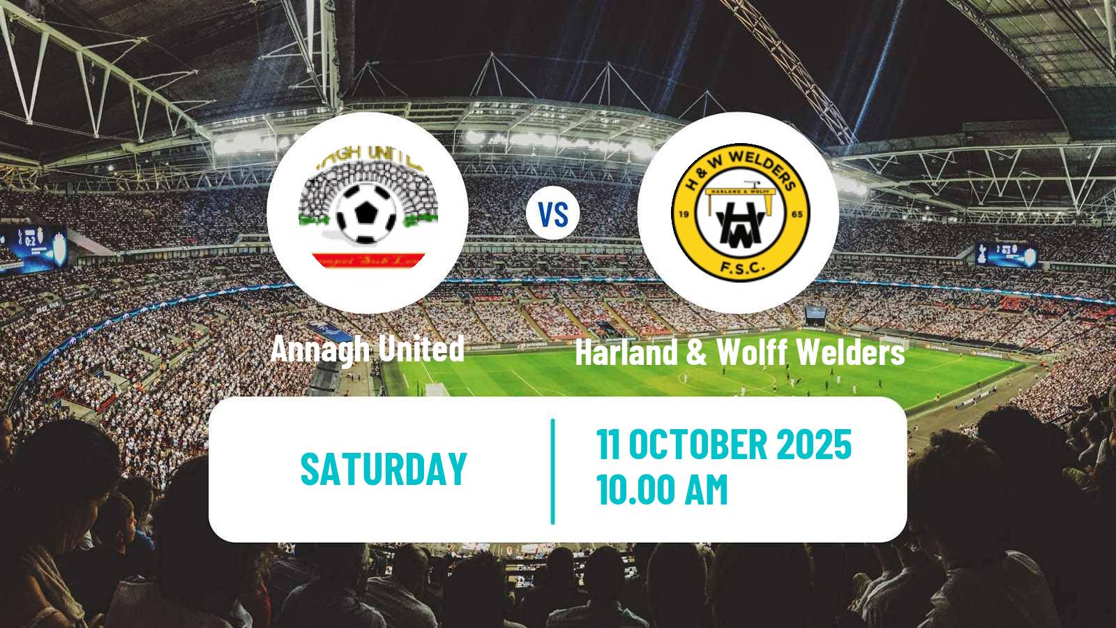 Football Northern Irish Championship Annagh United - Harland & Wolff Welders