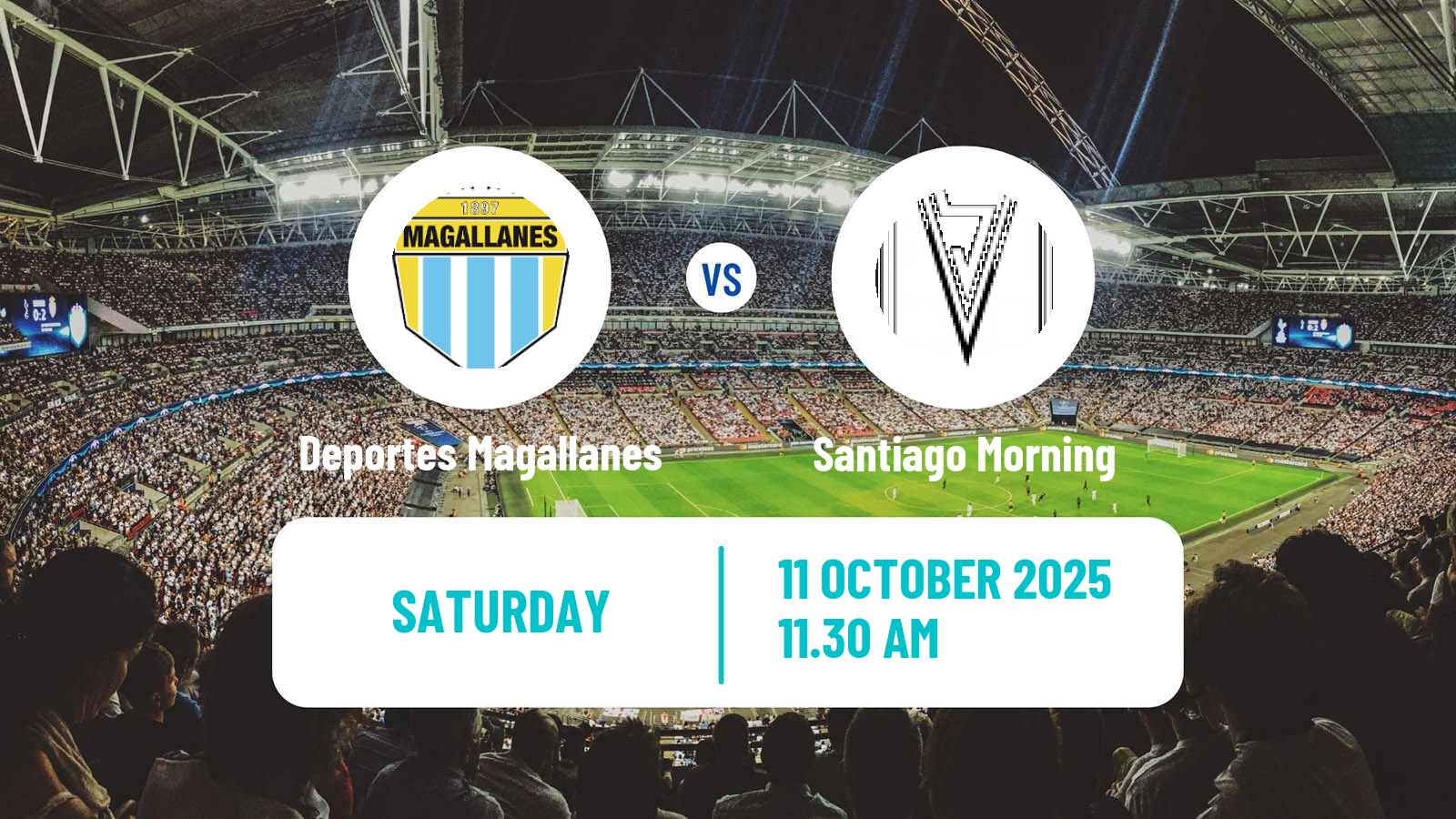 Football Chilean Primera B Deportes Magallanes - Santiago Morning