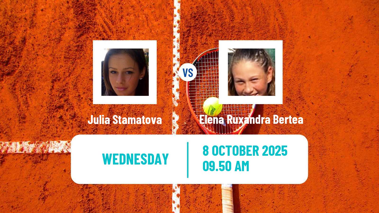 Tennis ITF W50 Heraklion Women Julia Stamatova - Elena Ruxandra Bertea