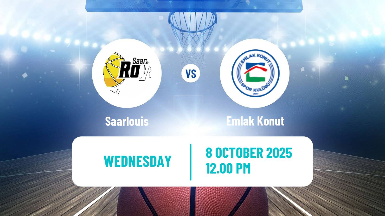Basketball Eurocup Women Saarlouis - Emlak Konut