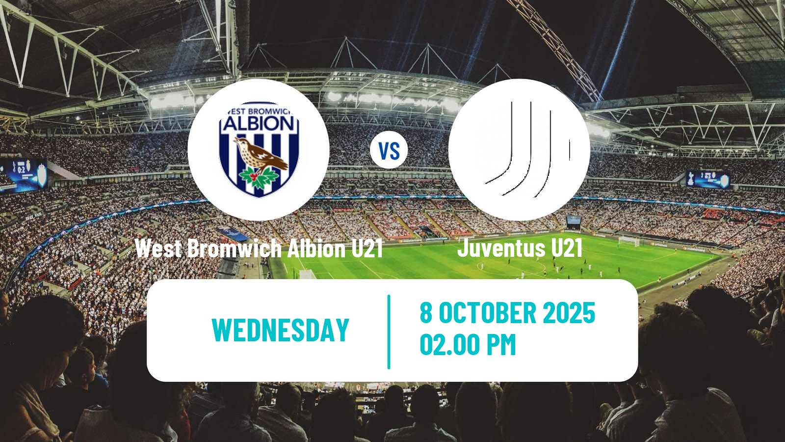 Football English Premier League International Cup West Bromwich Albion U21 - Juventus U21