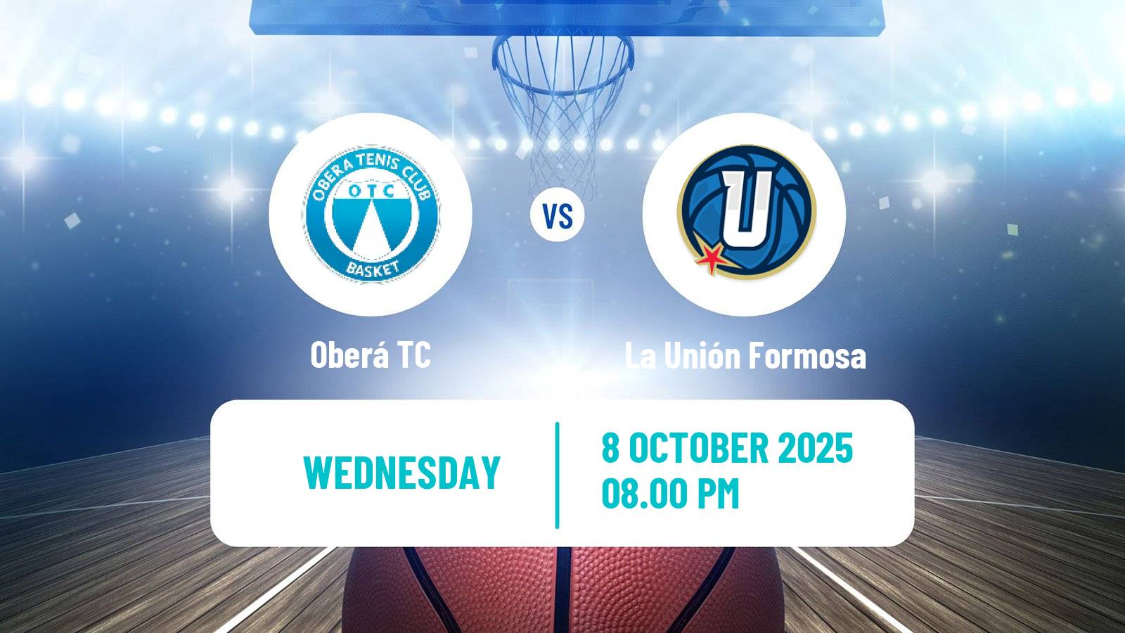 Basketball Argentinian LNB Oberá TC - La Unión Formosa