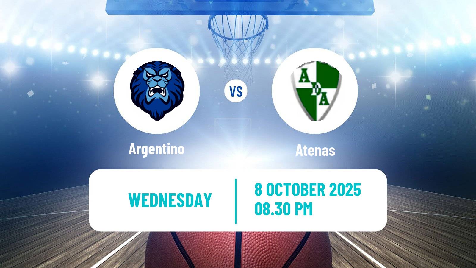 Basketball Argentinian LNB Argentino - Atenas