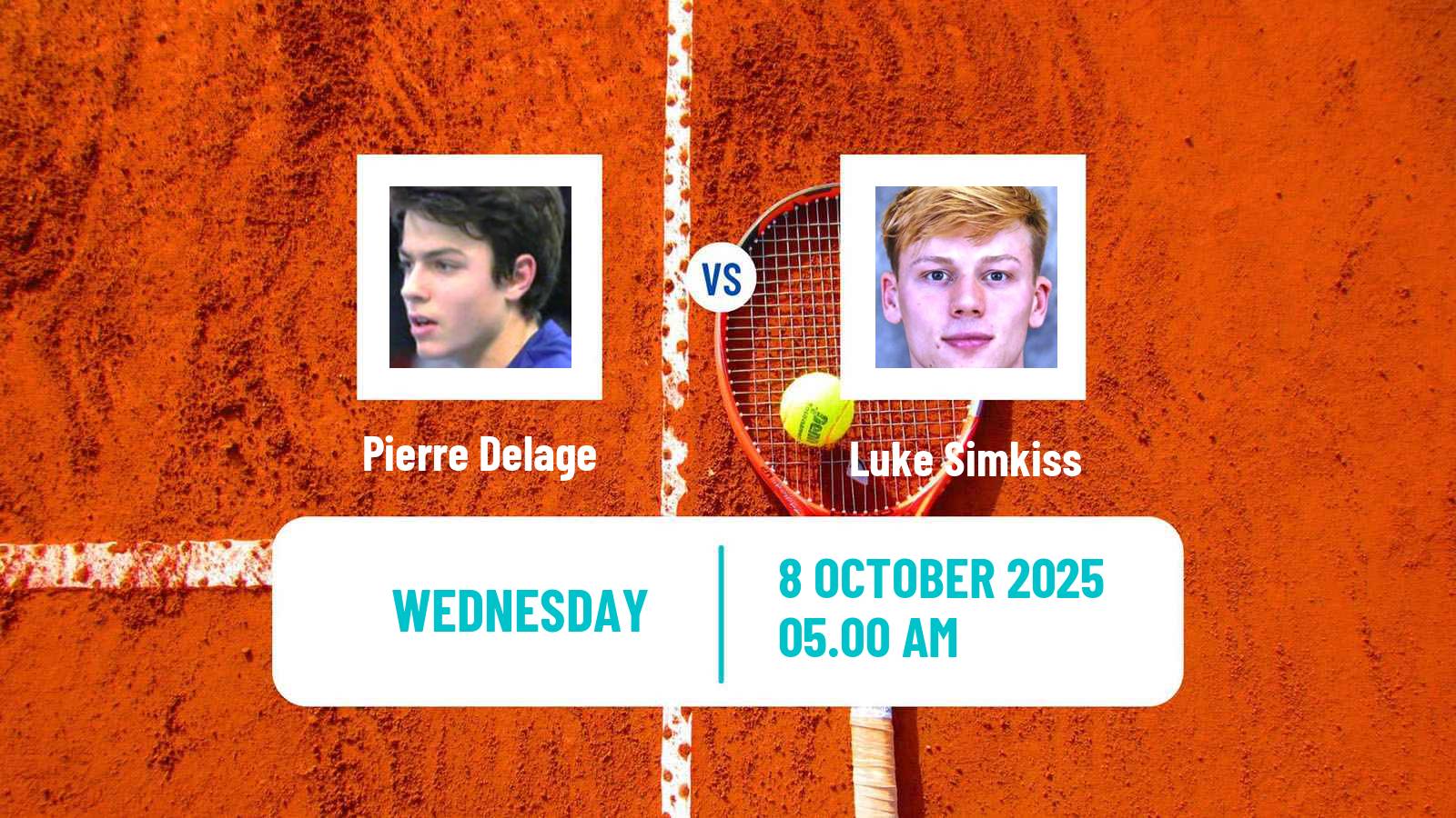 Tennis ITF M15 H Rodez Men Pierre Delage - Luke Simkiss
