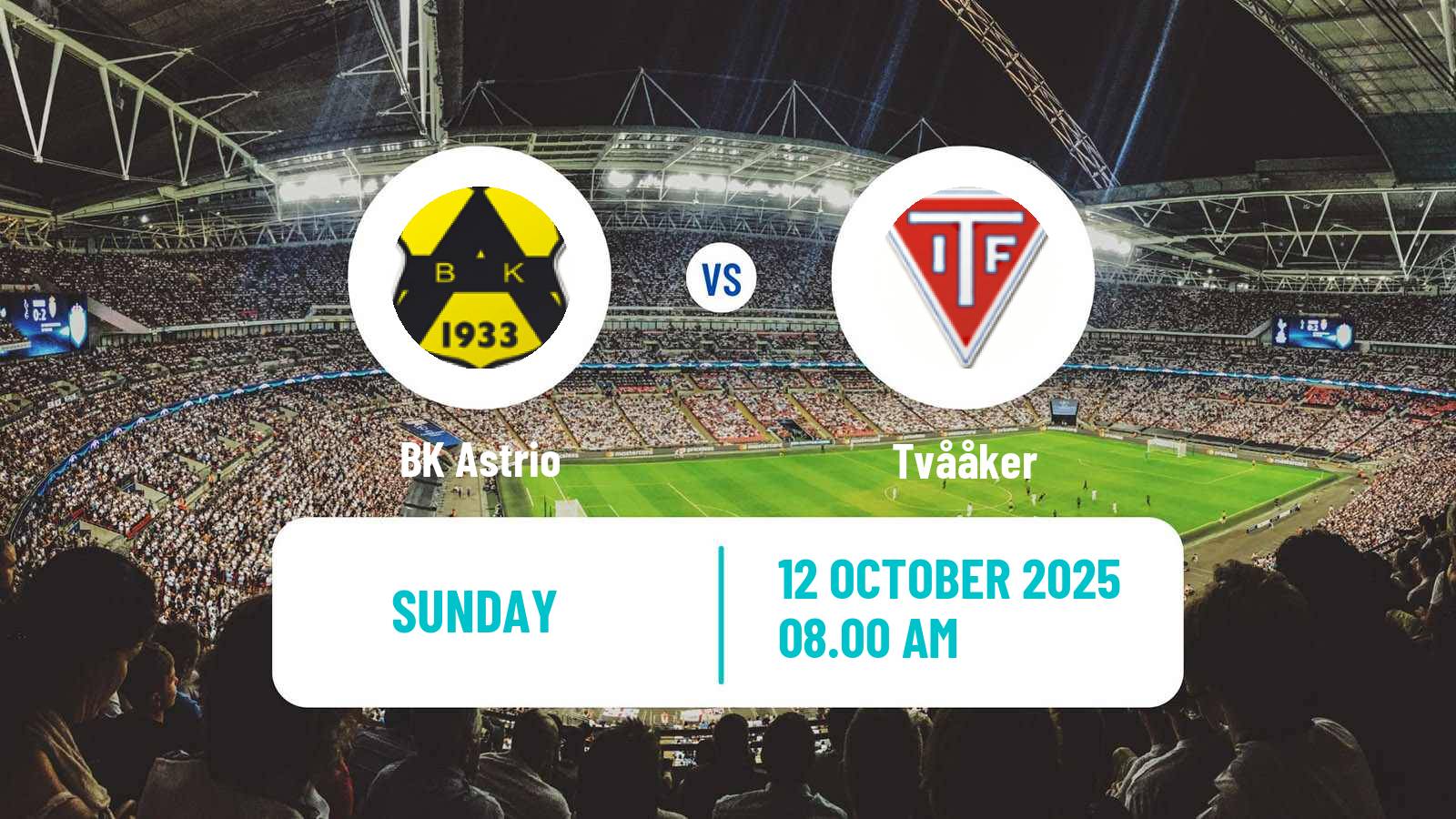 Football Swedish Division 2 - Västra Götaland Astrio - Tvååker