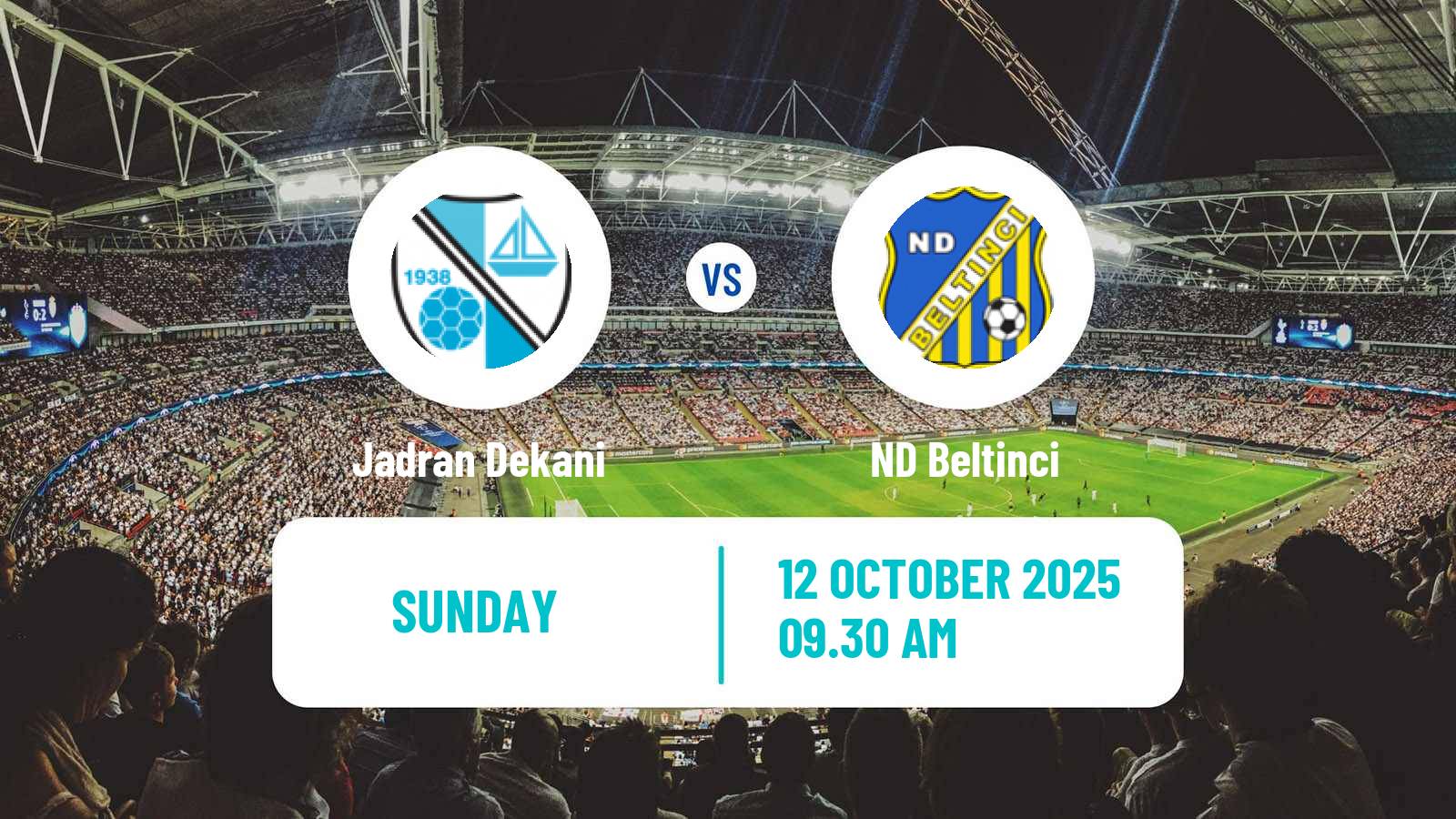 Football Slovenian 2 SNL Jadran Dekani - Beltinci