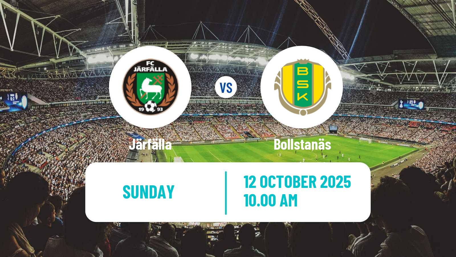 Football Swedish Division 2 - Norra Svealand Järfälla - Bollstanäs
