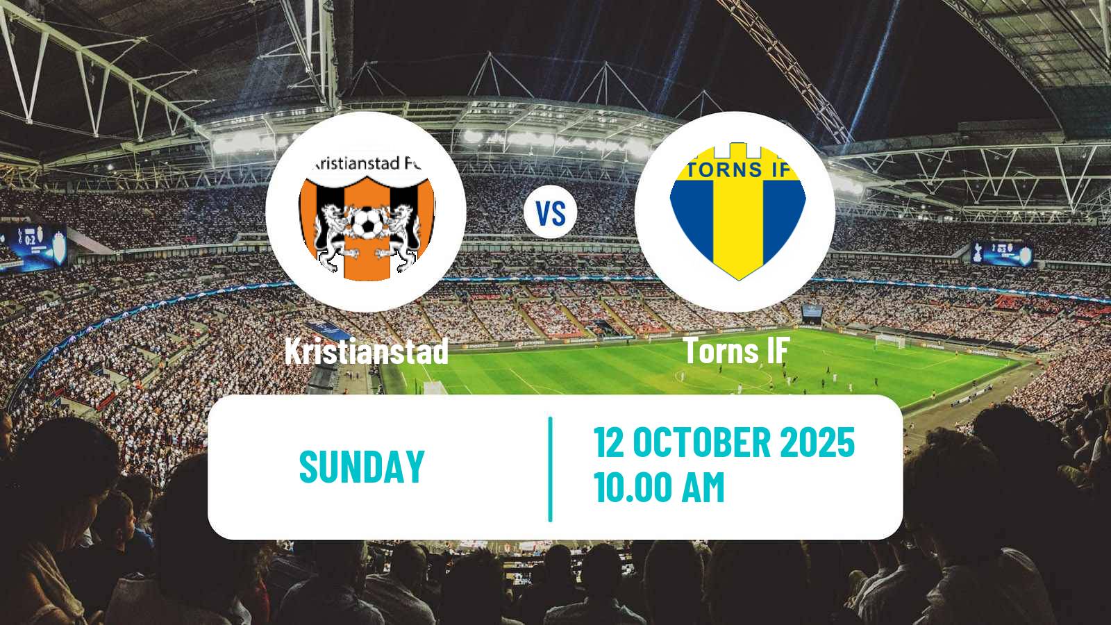 Football Swedish Division 2 - Södra Götaland Kristianstad - Torn
