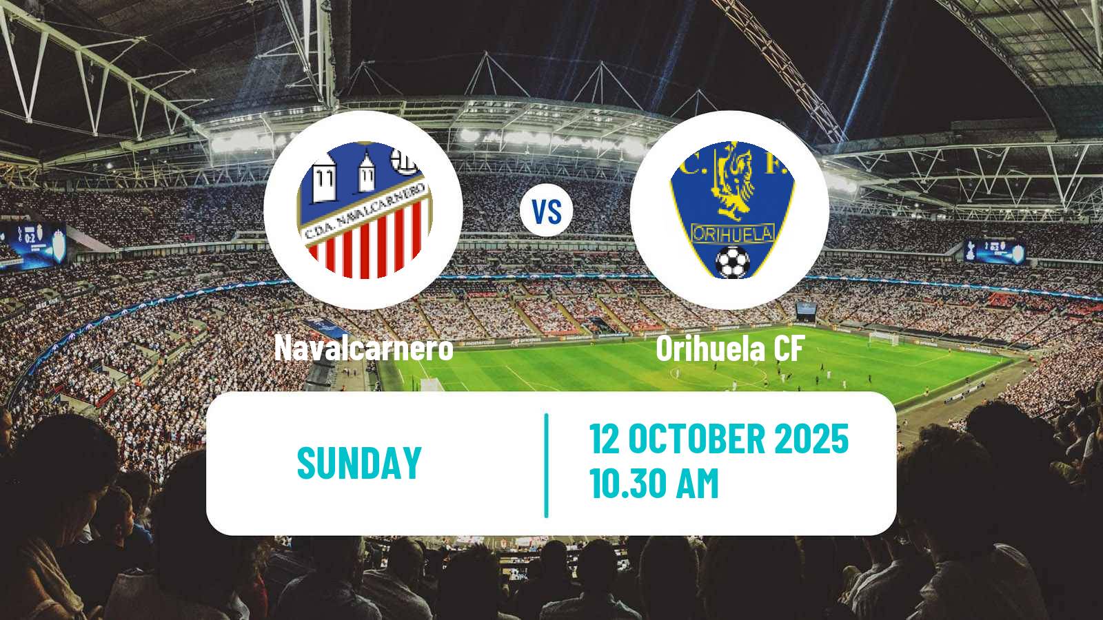 Football Spanish Segunda RFEF - Group 5 Navalcarnero - Orihuela