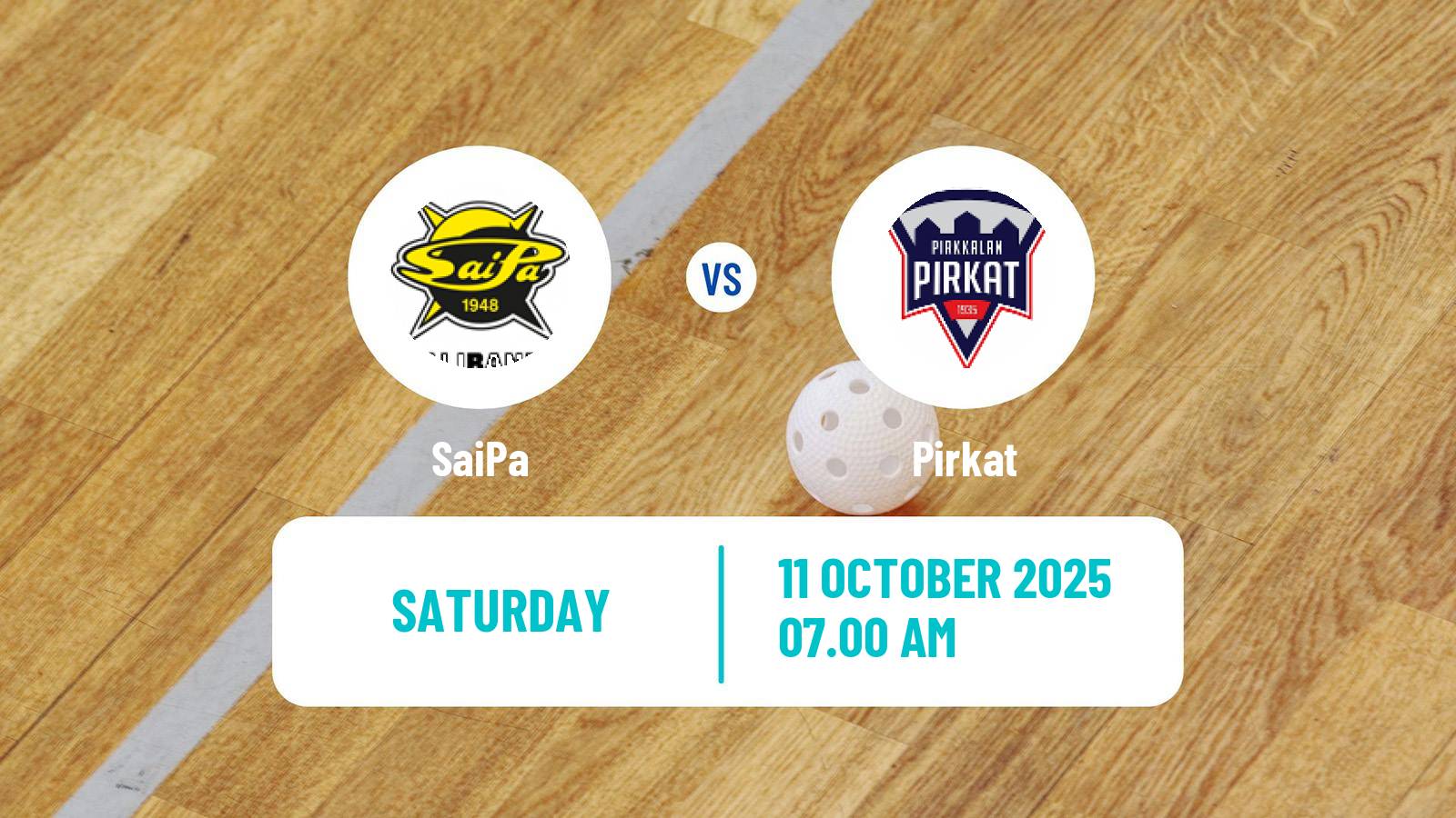Floorball Finnish F-Liiga Women SaiPa - Pirkat