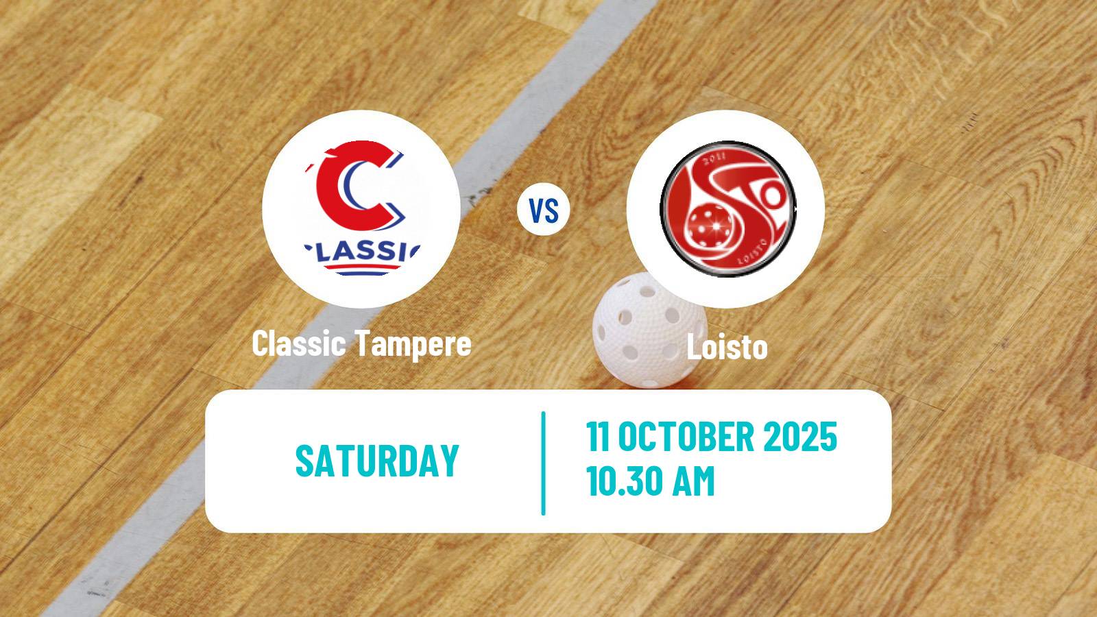 Floorball Finnish F-Liiga Women Classic Tampere - Loisto