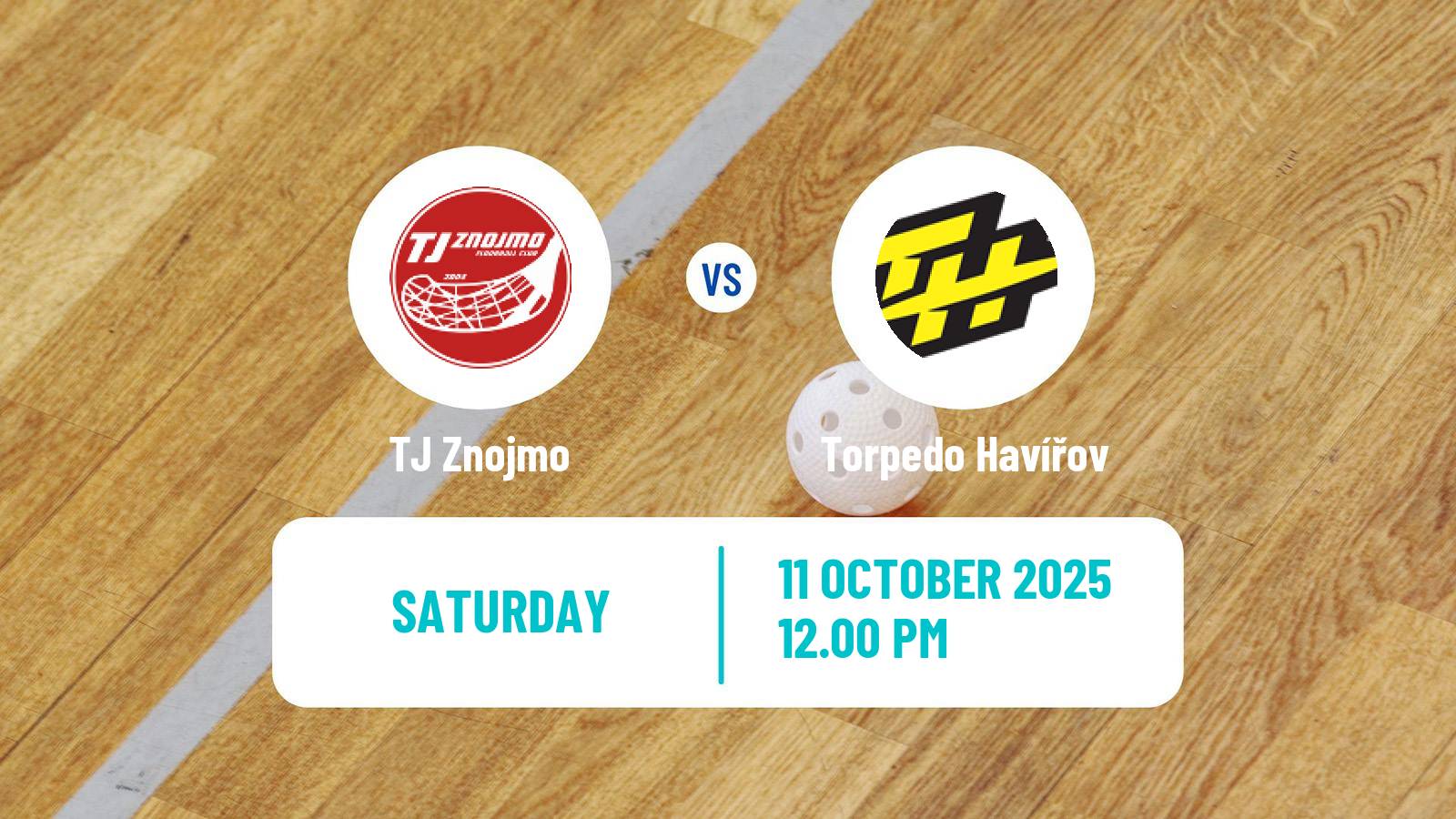 Floorball Czech 1 Liga Floorball Znojmo - Torpedo Havířov