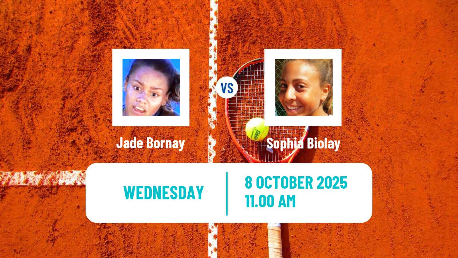 Tennis ITF W15 Santa Tecla 2 Women Jade Bornay - Sophia Biolay