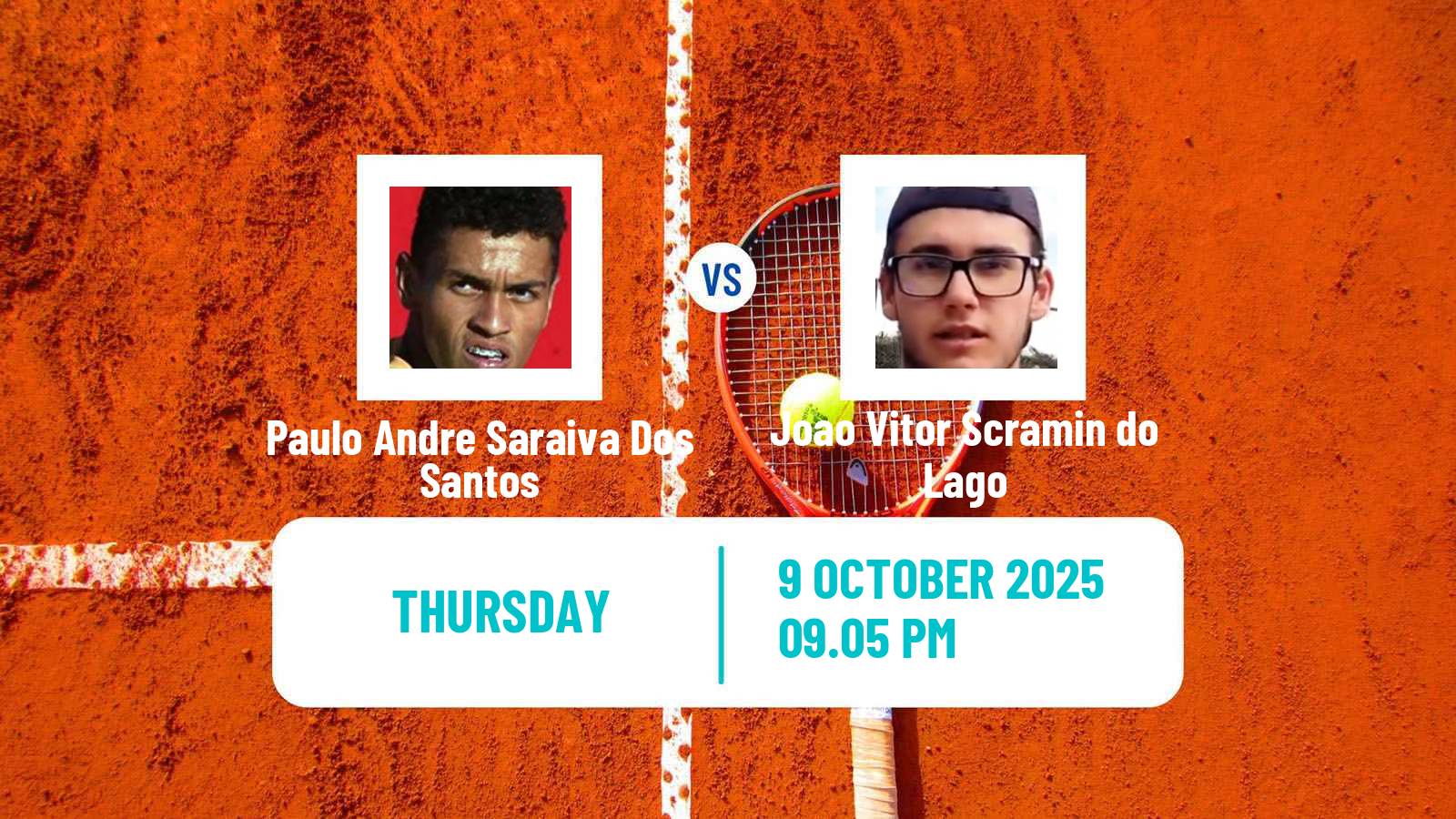 Tennis ITF M25 Rio De Janeiro Men Paulo Andre Saraiva Dos Santos - Joao Vitor Scramin do Lago