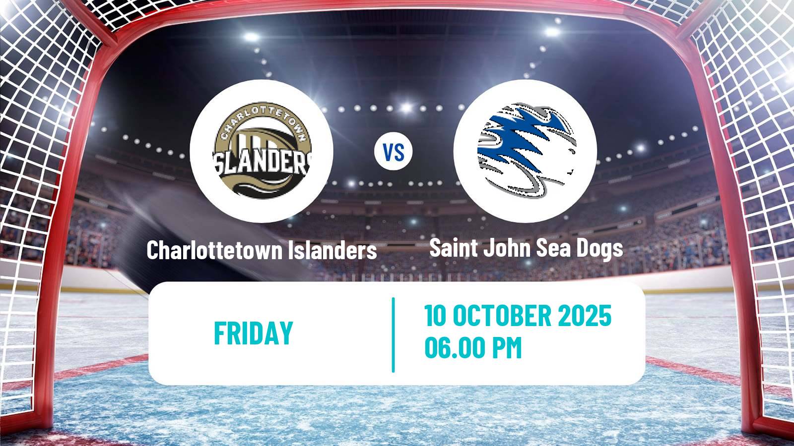 Hockey QMJHL Charlottetown Islanders - Saint John Sea Dogs
