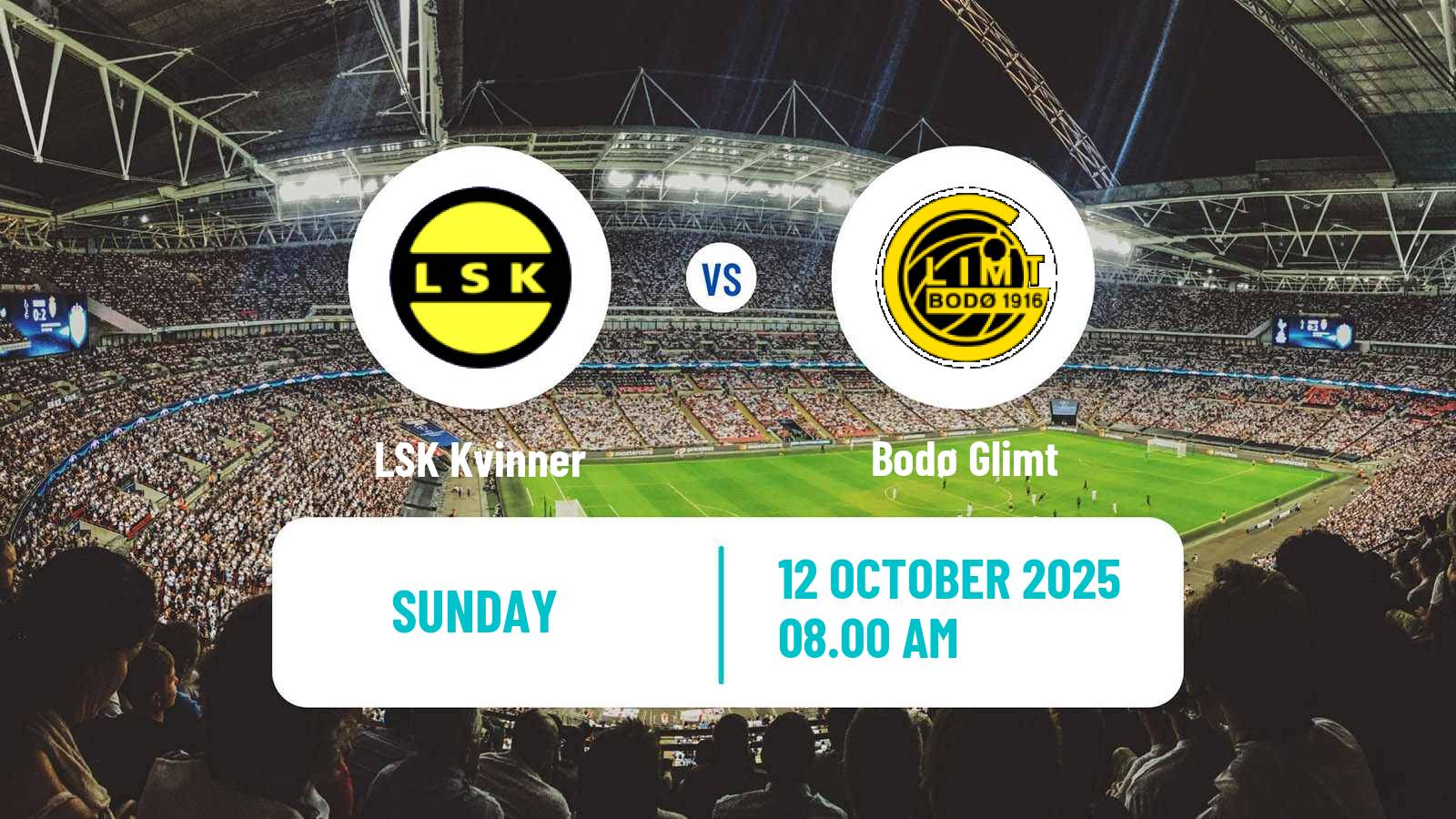 Football Norwegian Toppserien Women LSK Kvinner - Bodø Glimt
