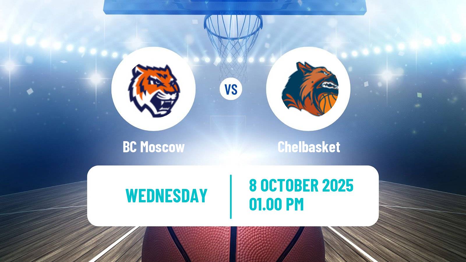 Basketball Russian Cup Basketball BC Moscow - Chelbasket
