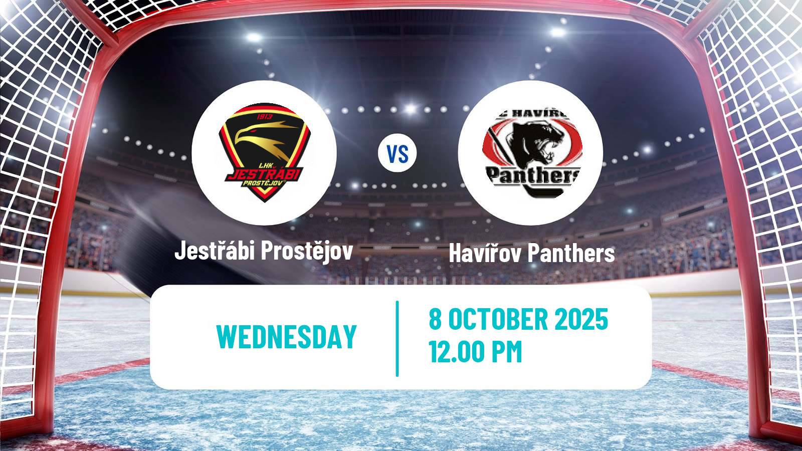 Hockey Czech 2 Liga Hockey East Jestřábi Prostějov - Havířov Panthers
