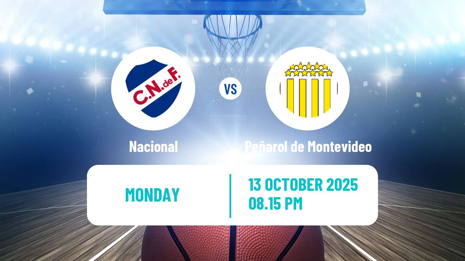 Basketball Uruguayan Liga Basketball Nacional - Peñarol de Montevideo