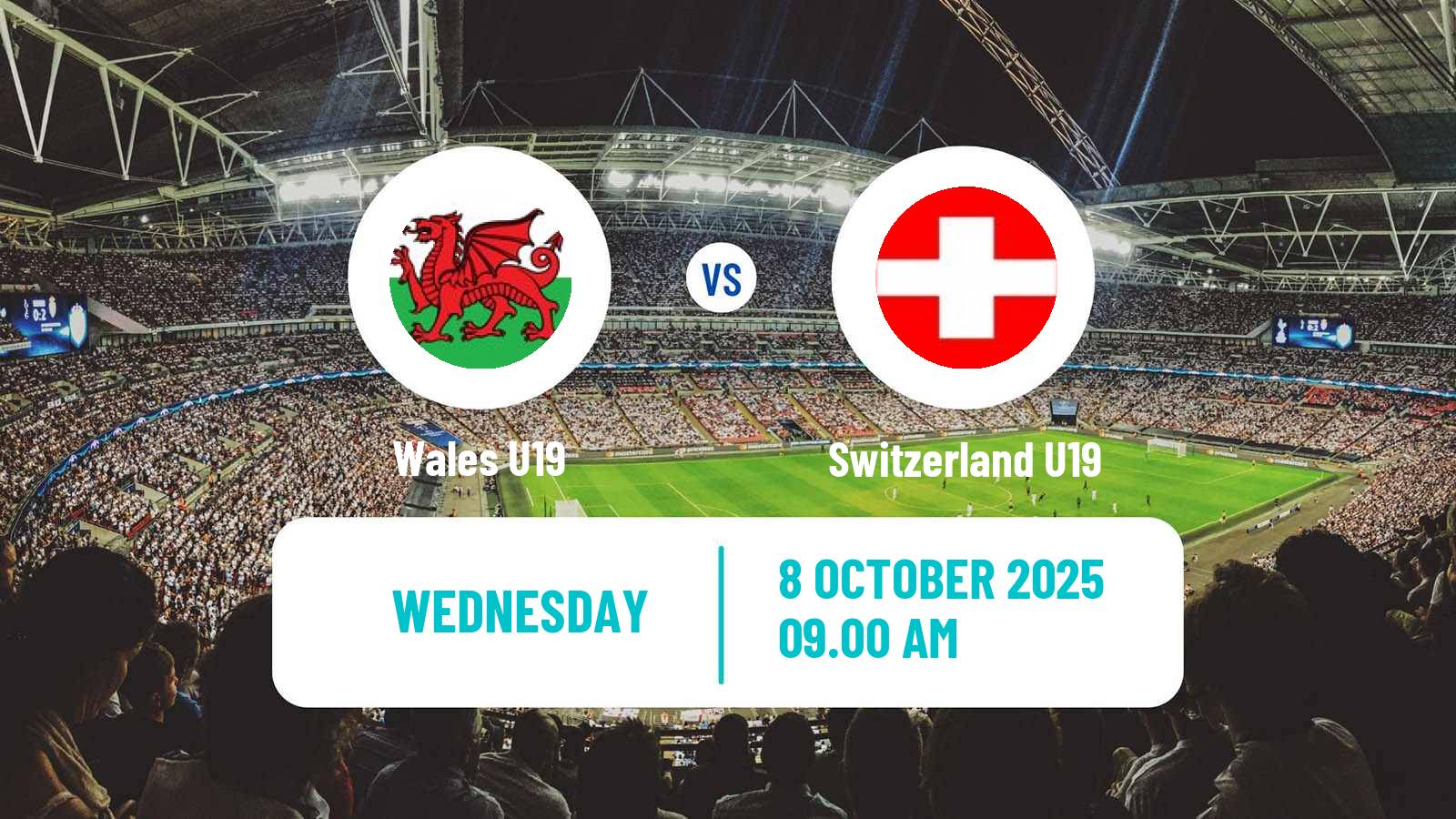 Football Friendly Wales U19 - Switzerland U19