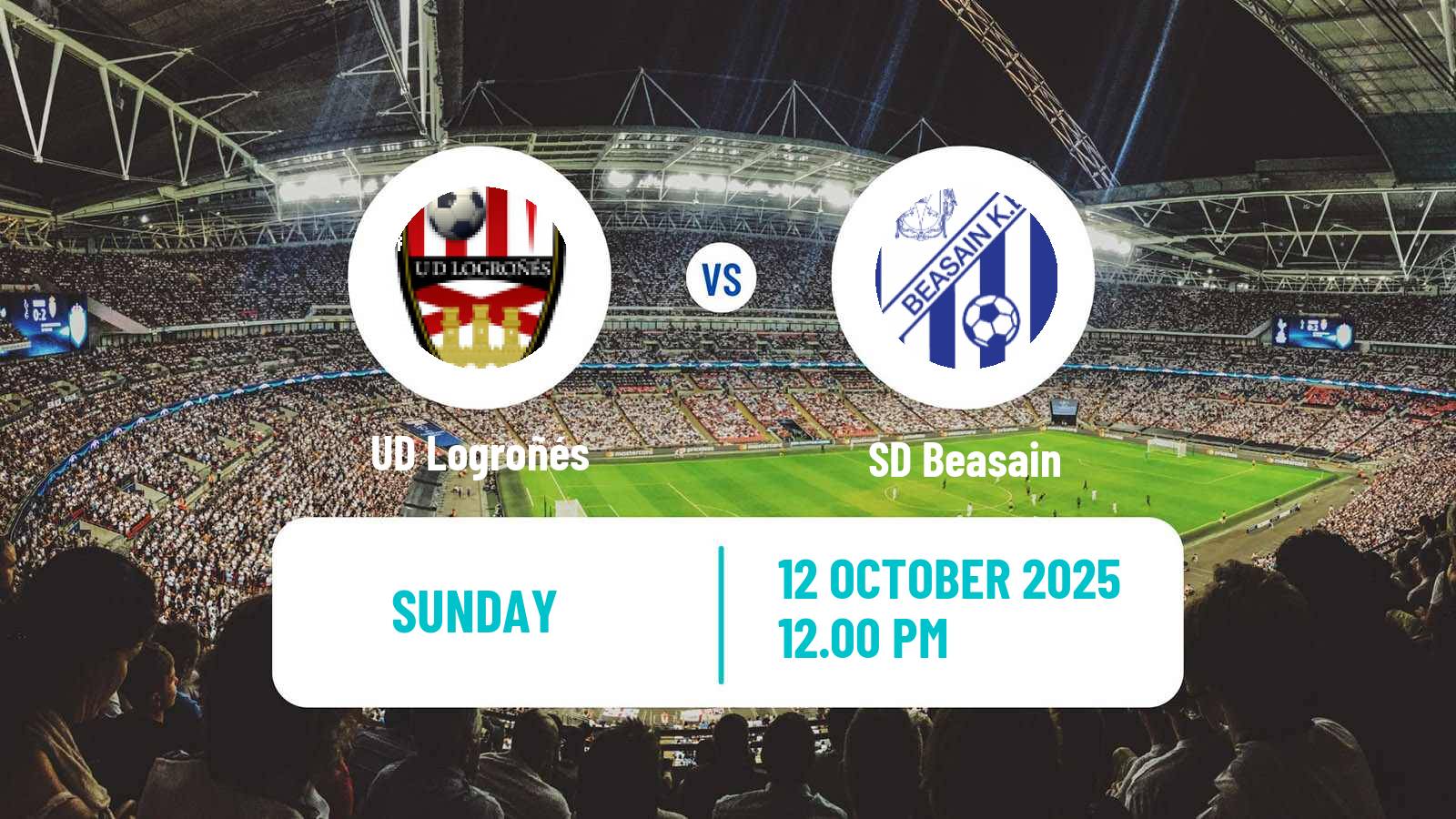 Football Spanish Segunda RFEF - Group 2 UD Logroñés - Beasain
