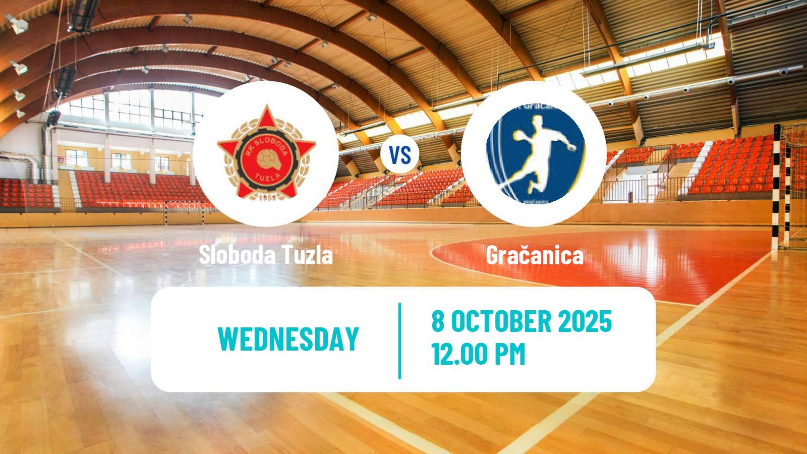 Handball Bosnian Premijer Liga Handball Sloboda Tuzla - Gračanica