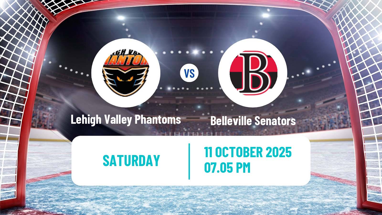 Hockey AHL Lehigh Valley Phantoms - Belleville Senators